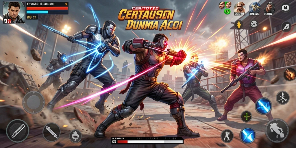 Tampilan gameplay CERITOTO yang penuh aksi dan seru.