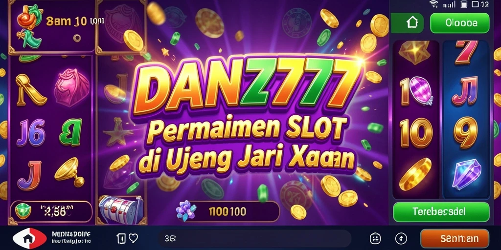 Tampilan gameplay Slot yang menarik dan penuh warna di DAN777.
