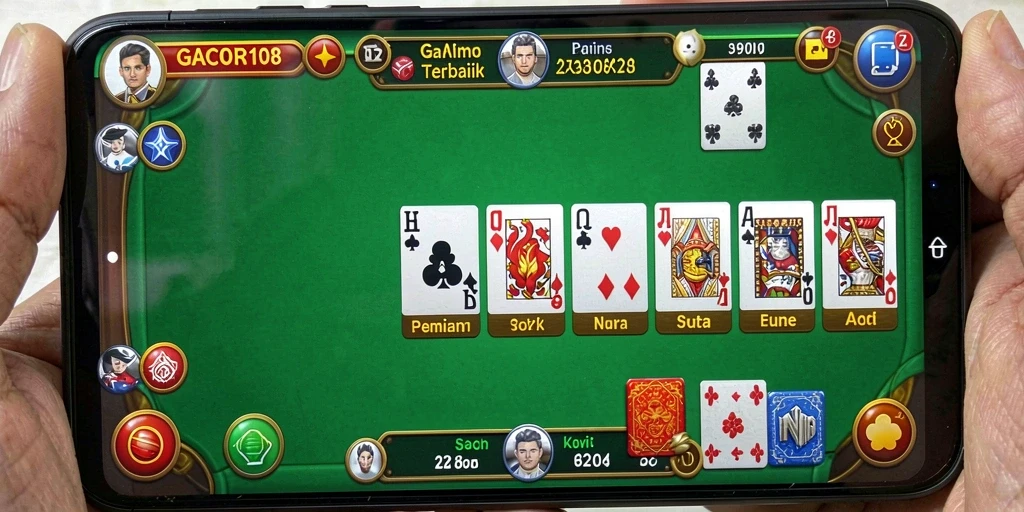 Tampilan gameplay GACOR108 yang menarik dan interaktif.