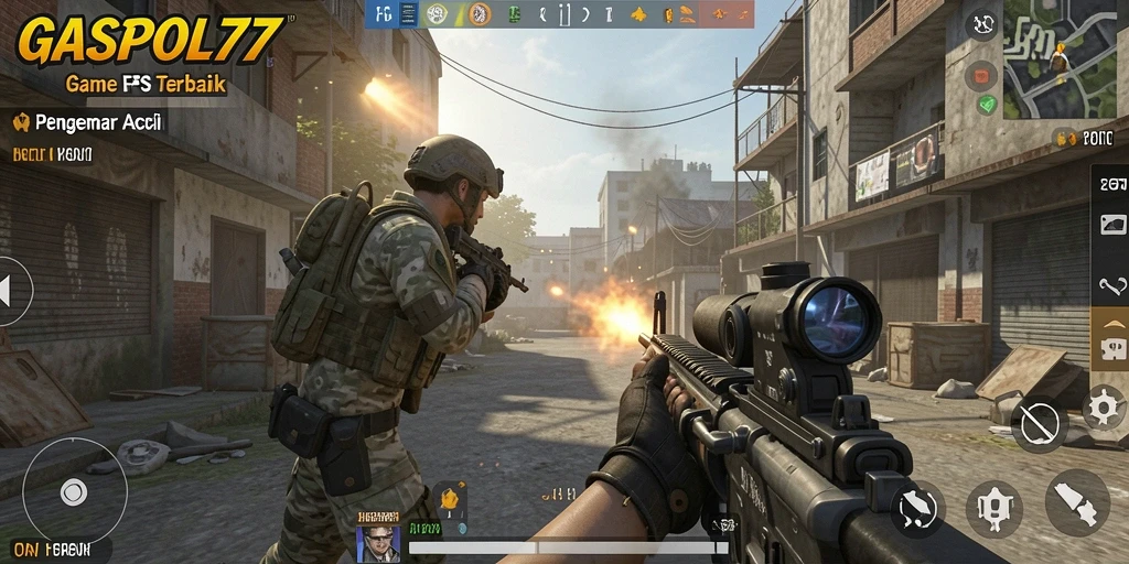 Tampilan gameplay GASPOL77 yang mendebarkan dan intens.