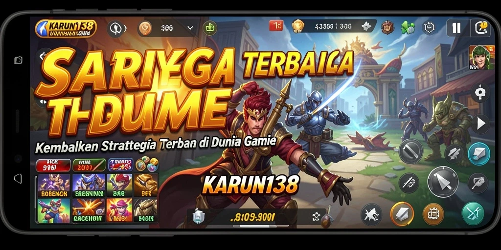 Screenshot utama KARUN138 menunjukkan aksi strategi yang mendebarkan.