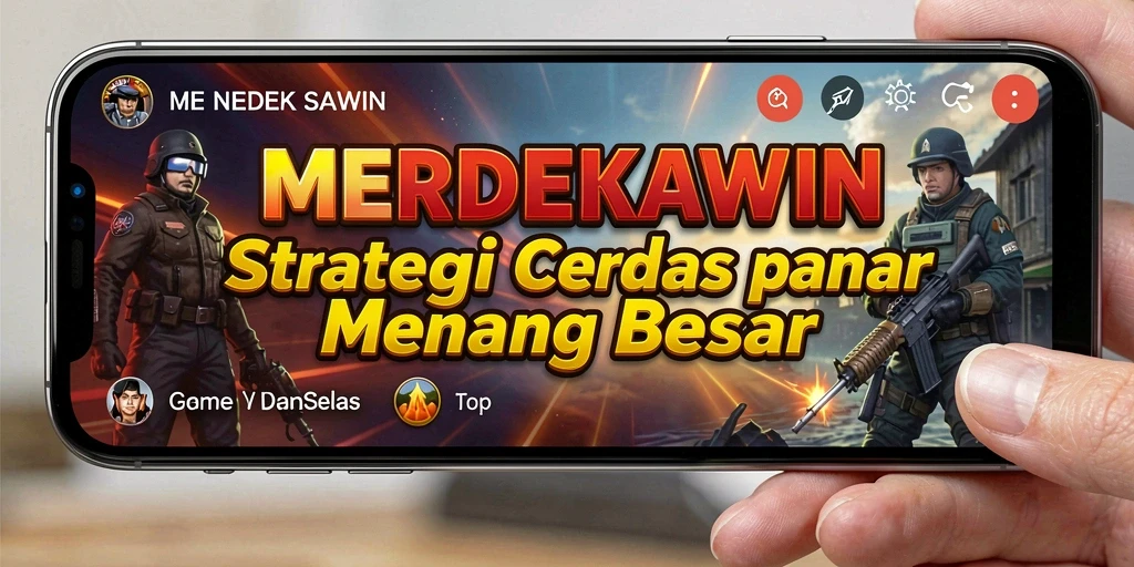 Tampilan gameplay <strong>MERDEKAWIN</strong> yang menegangkan dan penuh strategi.
