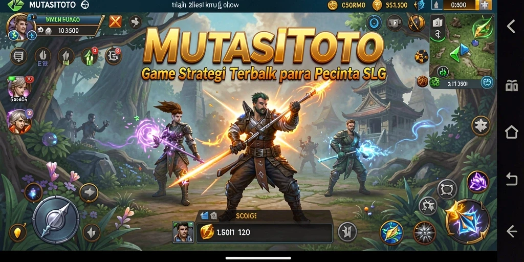 Tampilan gameplay menarik dan strategis di MUTASITOTO.