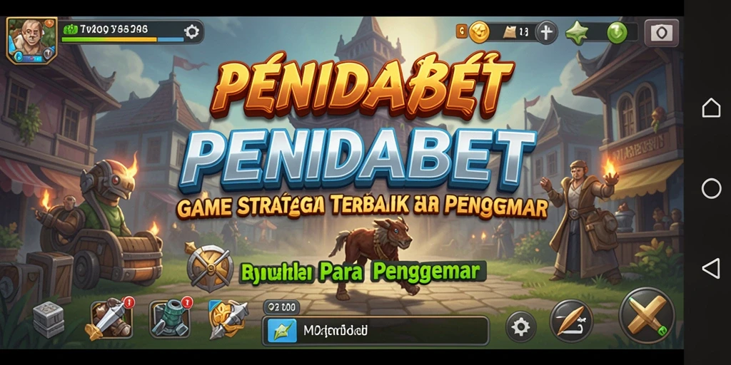 Screenshot gameplay PENIDABET menunjukkan pertarungan strategi yang mendebarkan.