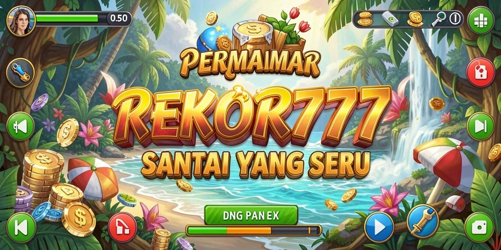 Tangkapan layar dari gameplay REKOR777 dengan suasana santai yang menarik.