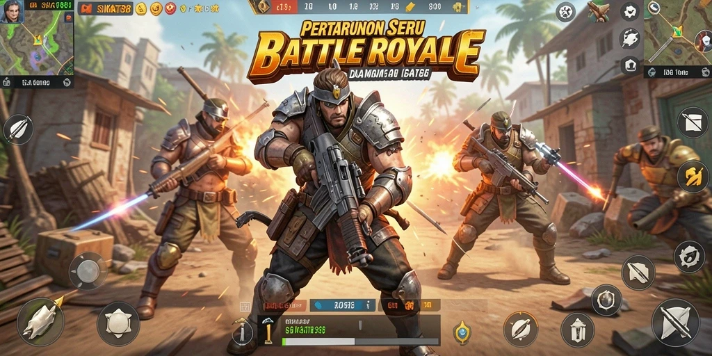 Menampilkan gameplay menegangkan di SIKAT88 dengan momen pertempuran seru.