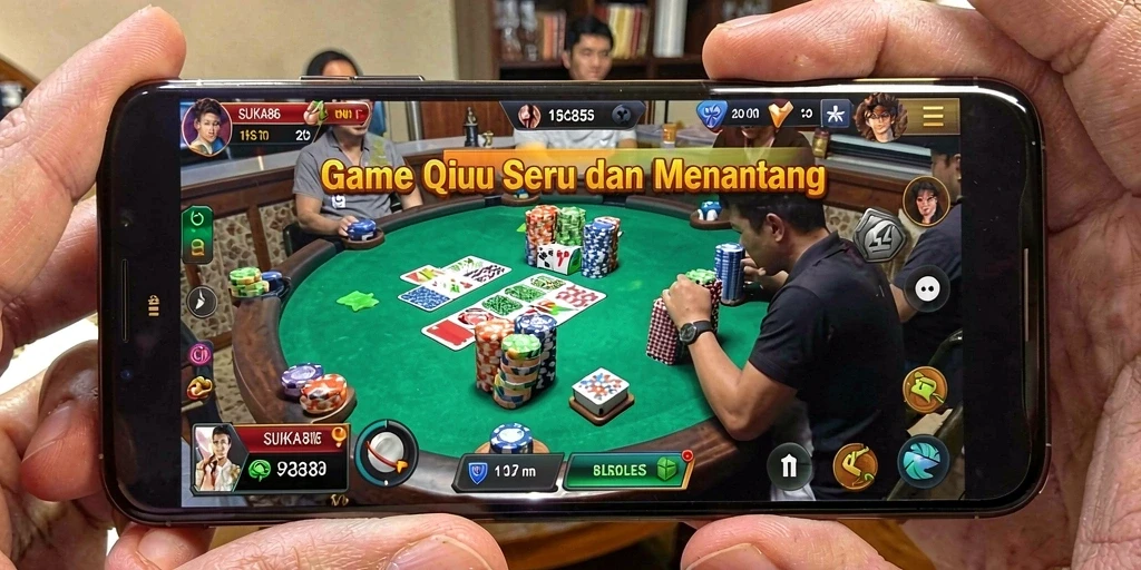 Tampilan gameplay seru dari SUKA86 yang penuh tantangan QiuQiu.